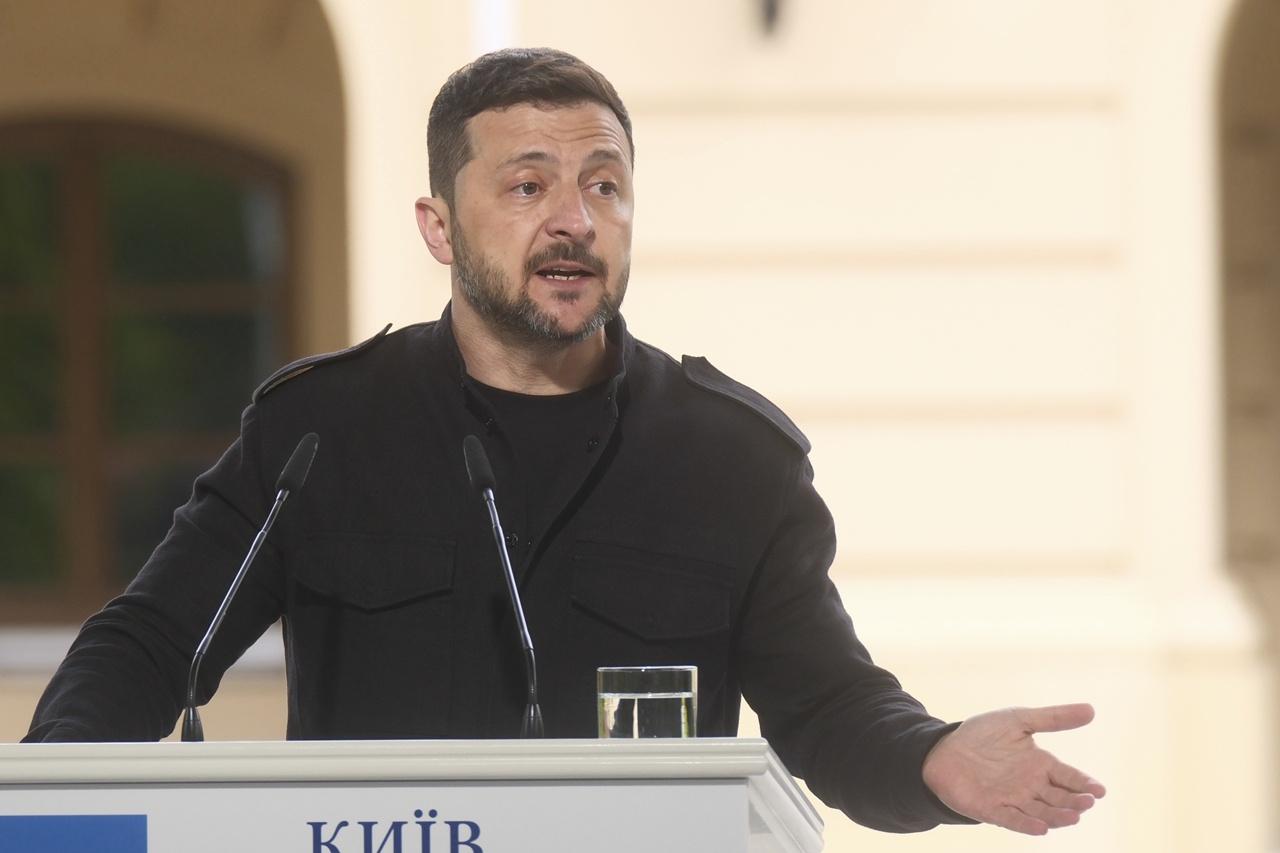 俄烏戰爭,特朗普施壓後,澤連斯基同意周四土耳其晤普京。(AP)