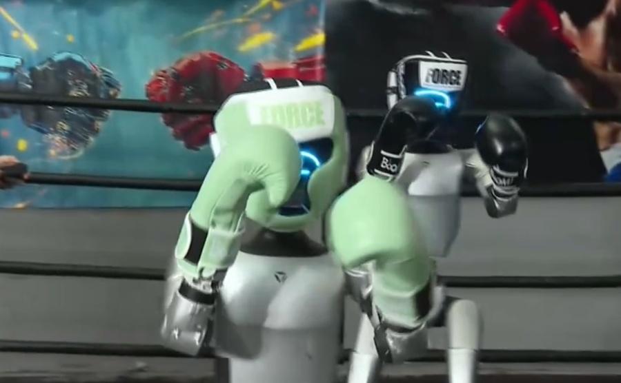 「CMG世界機器人大賽.系列賽」機甲格鬥擂台賽將於25日在杭州市舉行。(微博)