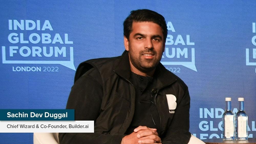 Builder.ai創辦人Sachin Dev Duggal。(X)
