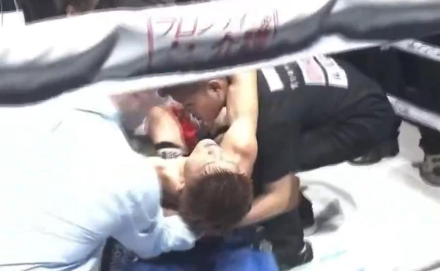 重岡銀次朗意識遲遲未恢復,隨即被緊急送往大阪市內的醫院。(X)