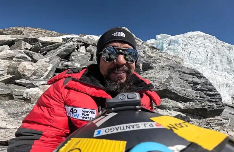 菲律賓籍登山者Philipp II Santiago。(X)