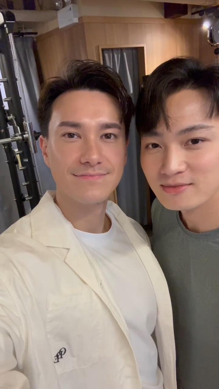 朱敏瀚找來藝人好友接受名為「Adam Challenge」的貼心服務,頭炮就有周嘉洛登場。