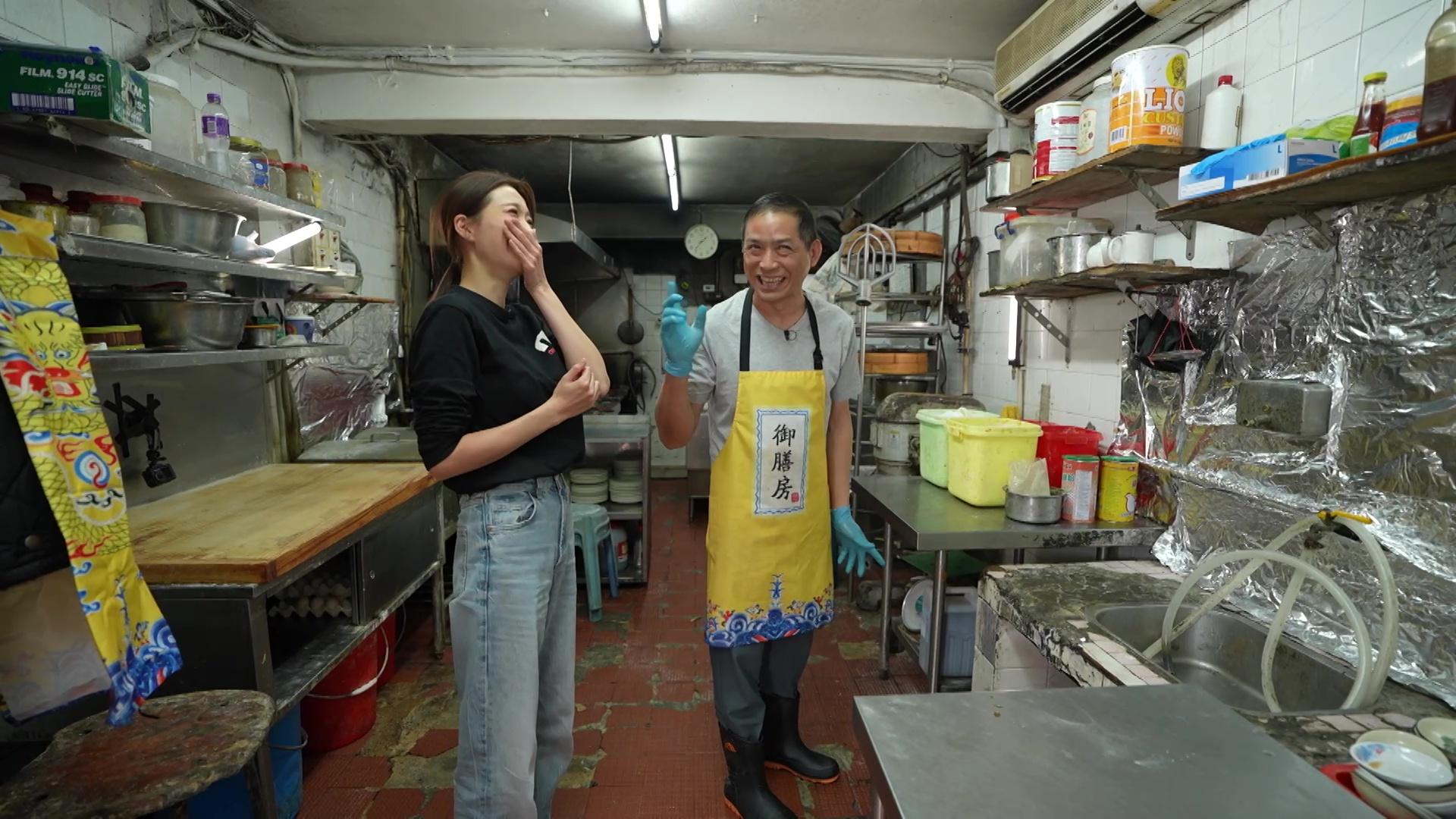 第一日子羚同曾師傅全程有講有笑。