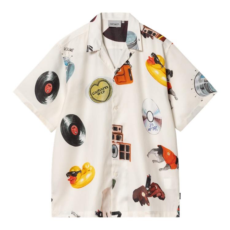 白色圖案shirt $1,199