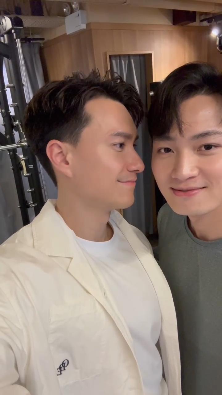 朱敏瀚找來藝人好友接受名為「Adam Challenge」的貼心服務,頭炮就有周嘉洛登場。