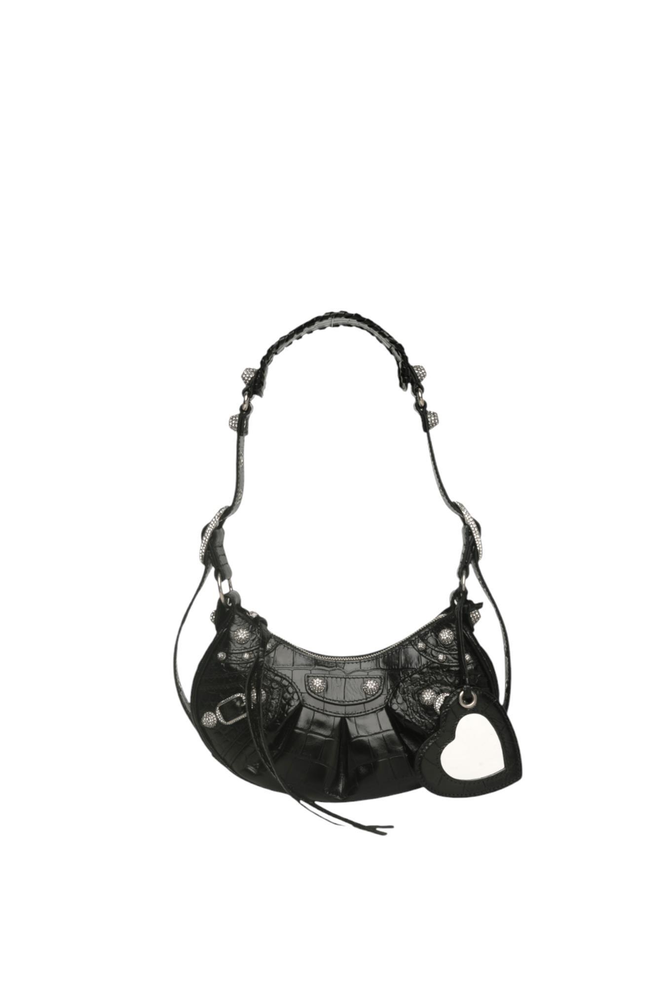 BALENCIAGA黑色皮革肩包 原價:$28,500 四折價:$17,100