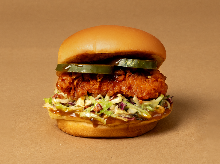 Texas BBQ Chicken德州燒烤雞肉漢堡