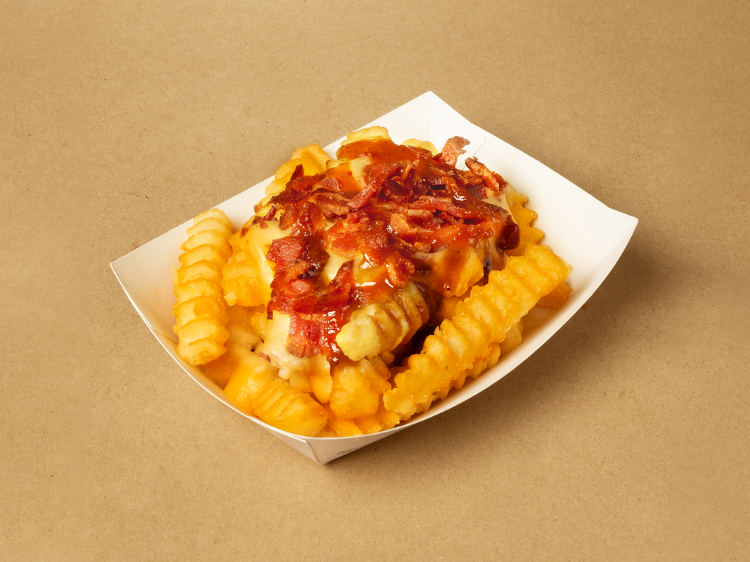 芝士燒烤醬煙肉薯條