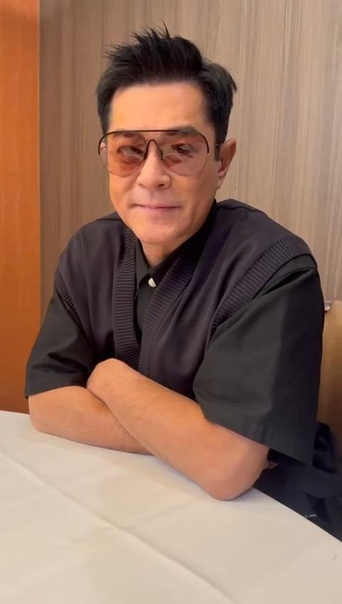 早年古天樂曾搵來夏韶聲充當歌唱老師,拍片力撐老師開紅騷。