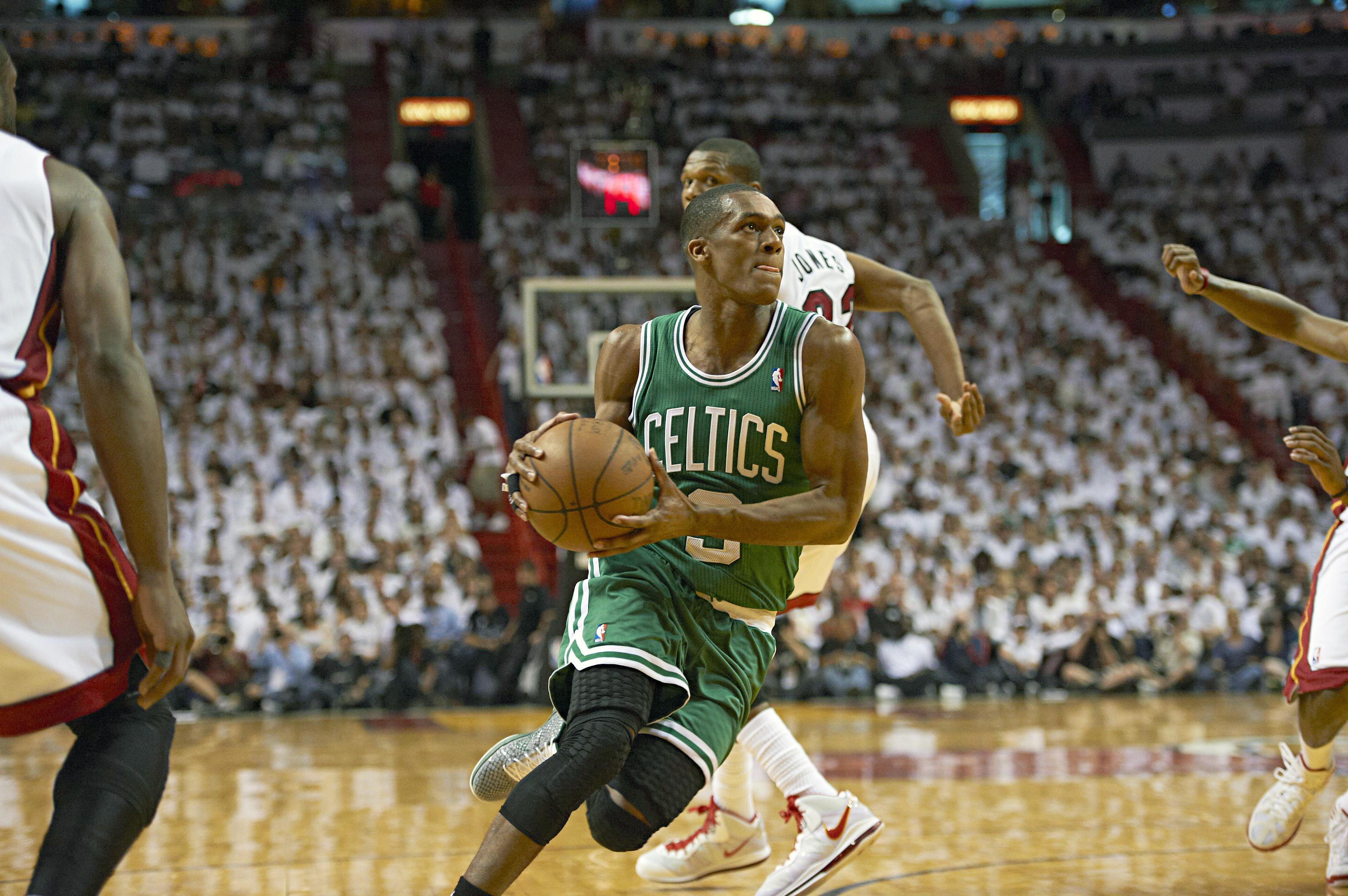 朗度(Rajon Rondo)在塞爾特人出道,曾4度入選明星賽。