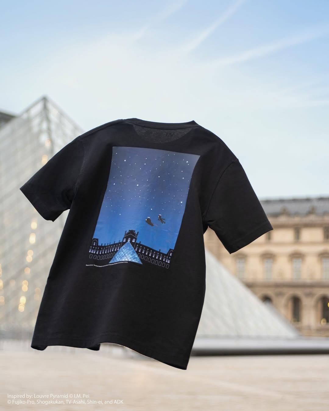 破天荒聯乘Doraemon X 羅浮宮 UT系列