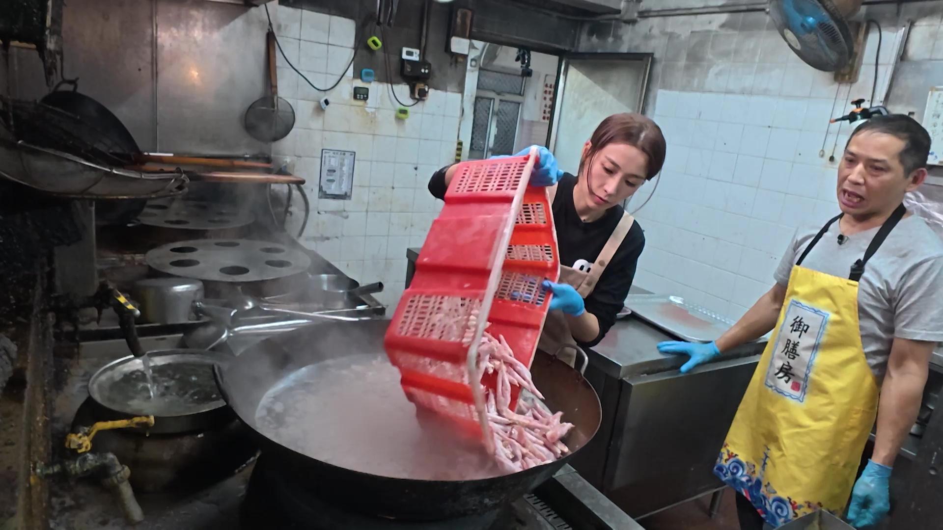 子羚話盤雞腳其實都好重吓。