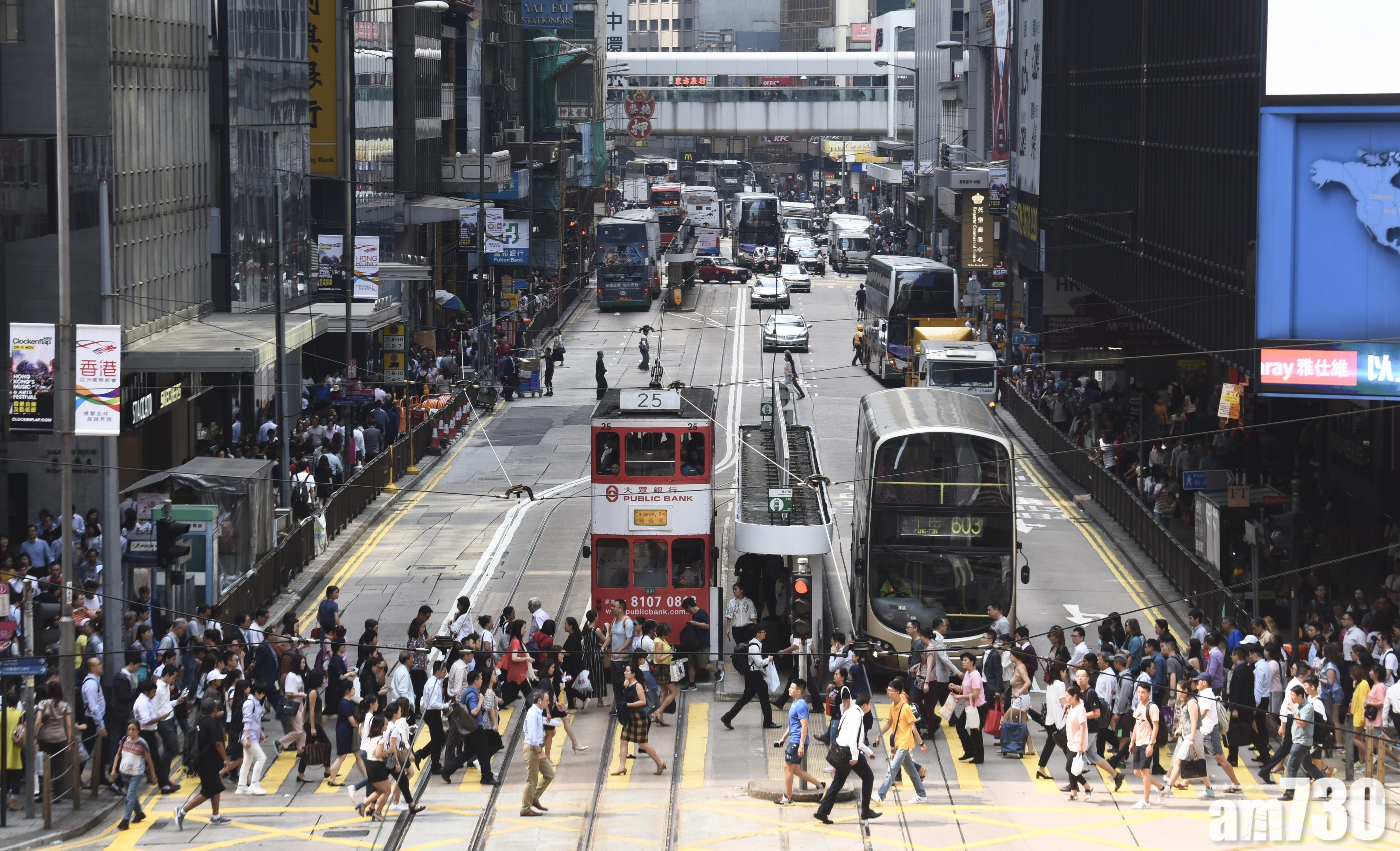 港首季GDP今午出爐 市場料增長放緩至2.1%。(資料圖片)