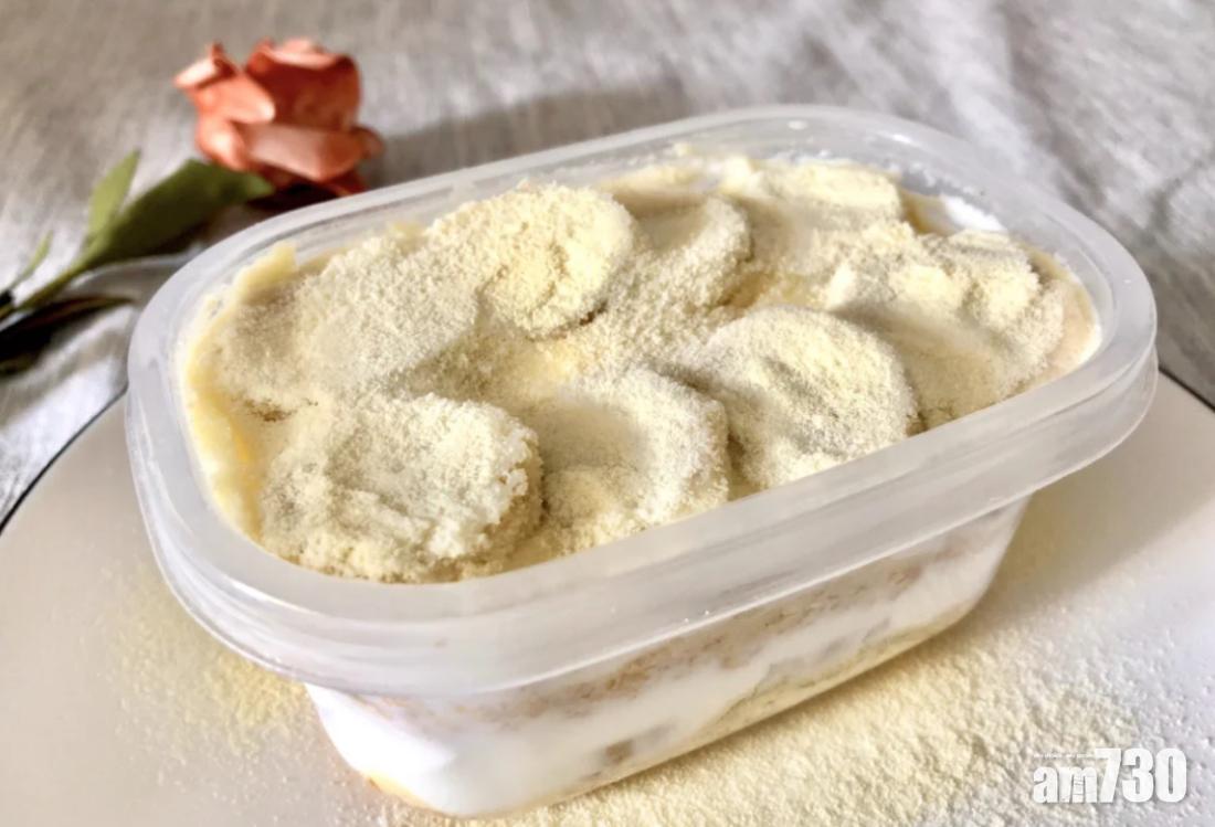 加上豆漿粉後,香蕉乳酪燕麥豆奶盒子更添豆香。