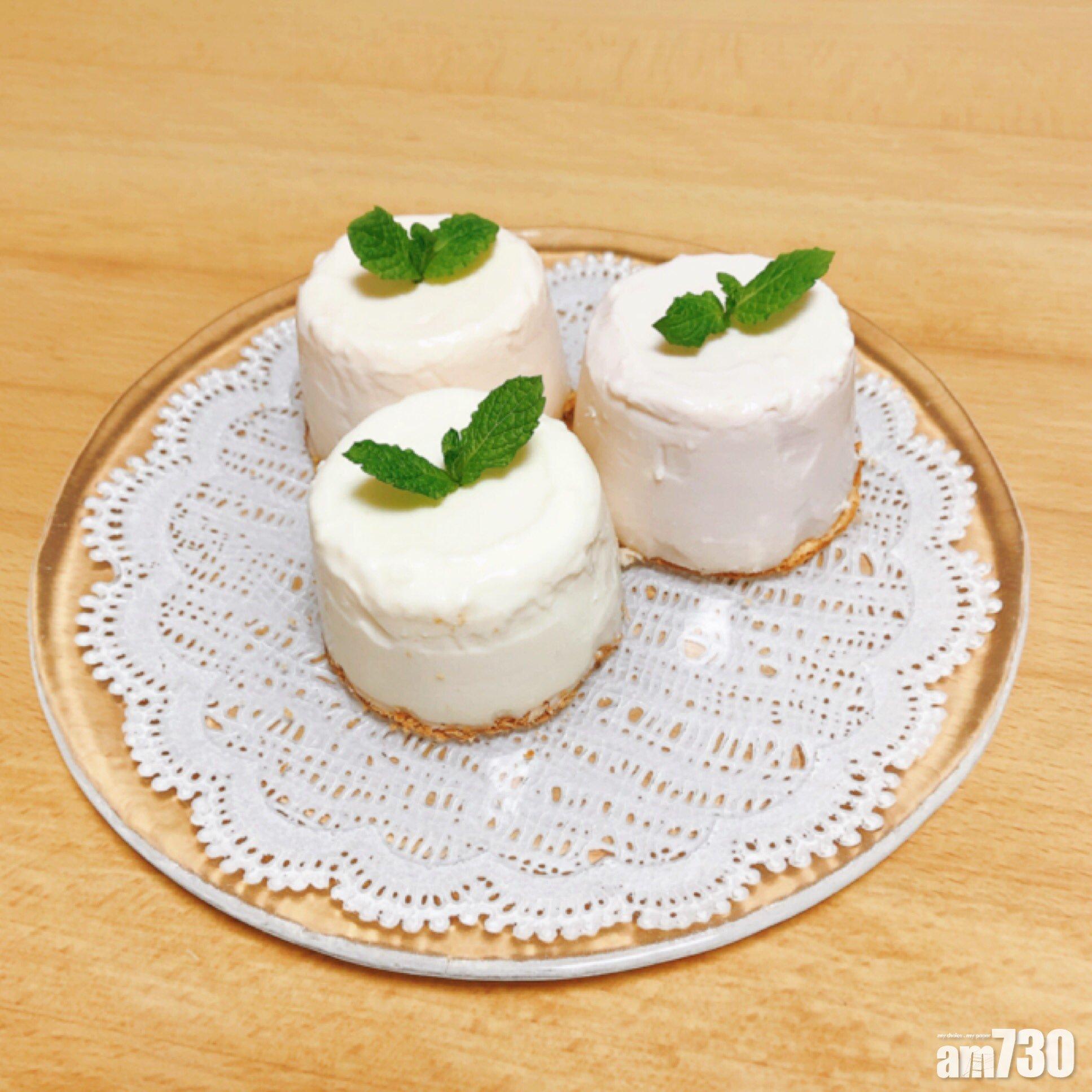 免焗芝士蛋糕食譜|放進雪櫃裡冷藏一晚即可食用!