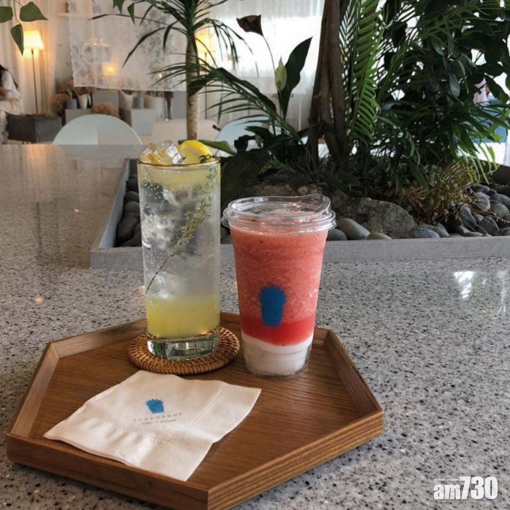 西瓜椰奶充滿層次感。