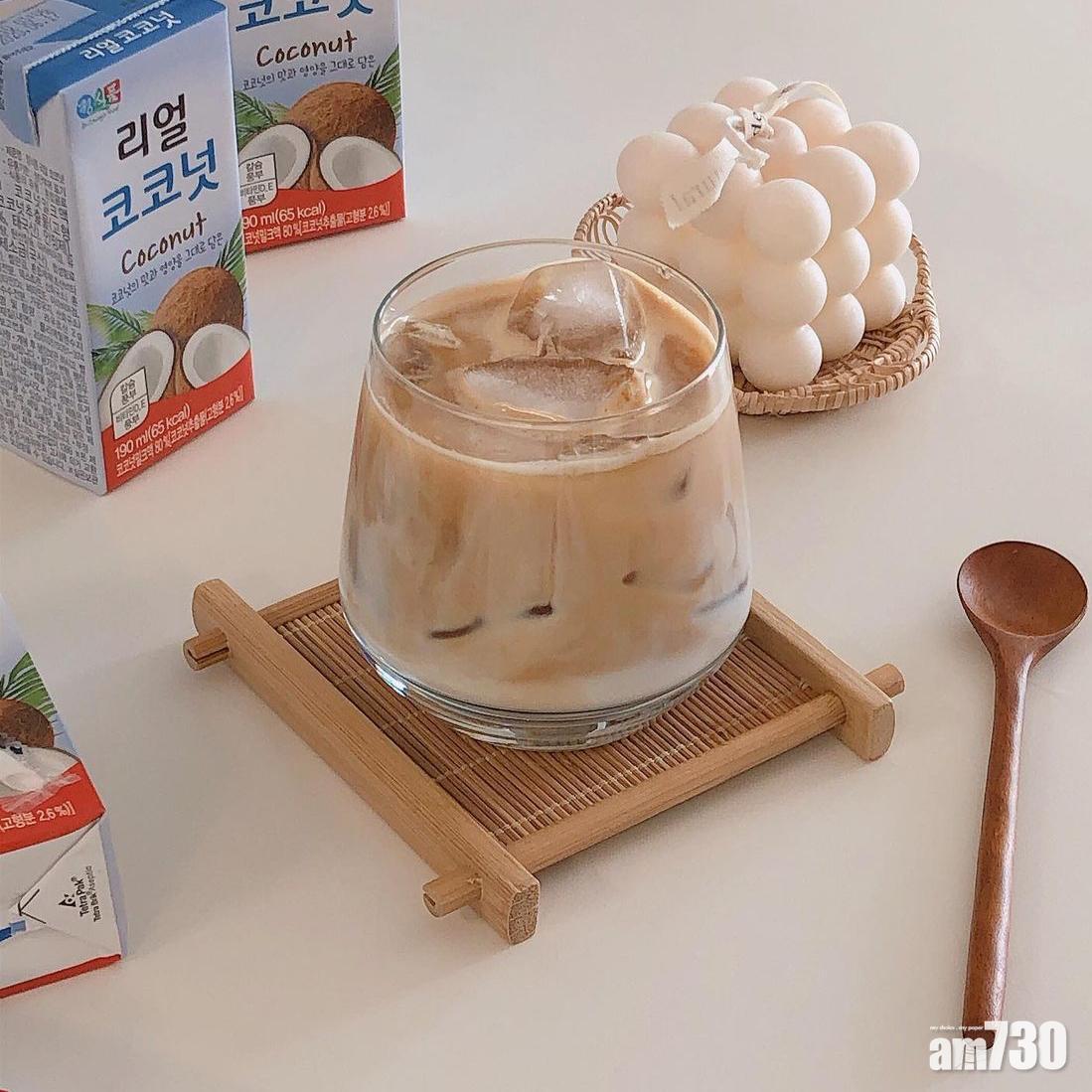 換成椰奶後味道更香濃。