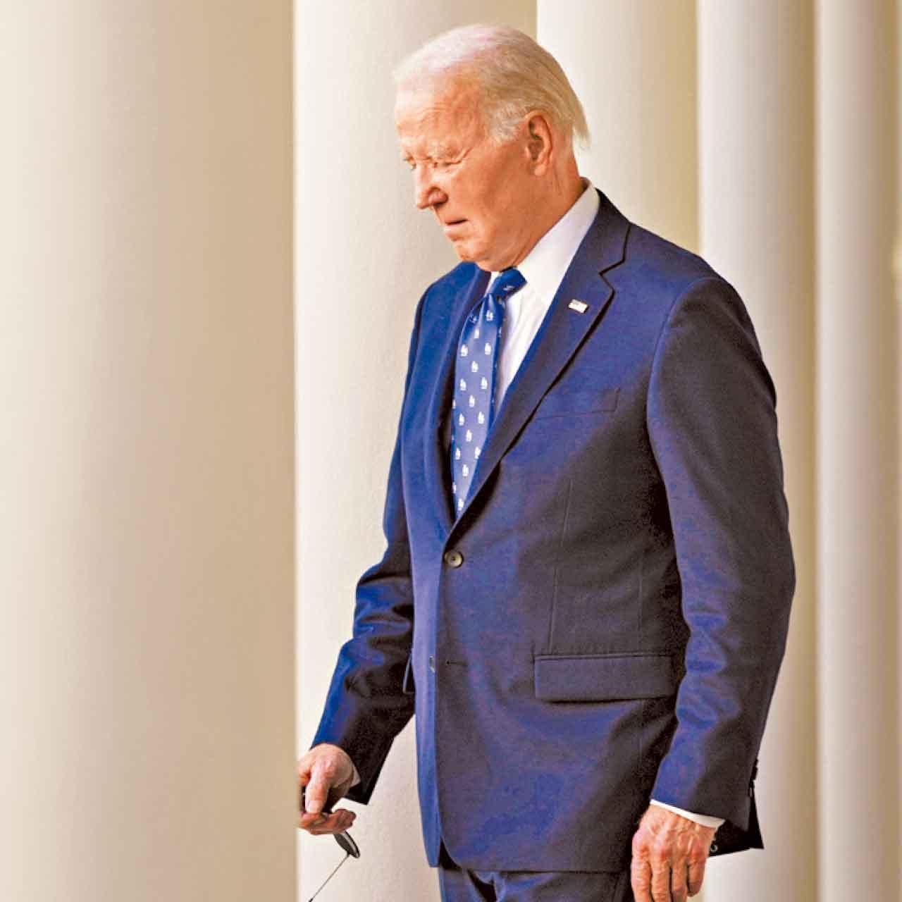 拜登因被質疑認知衰退去年放棄逐連任。