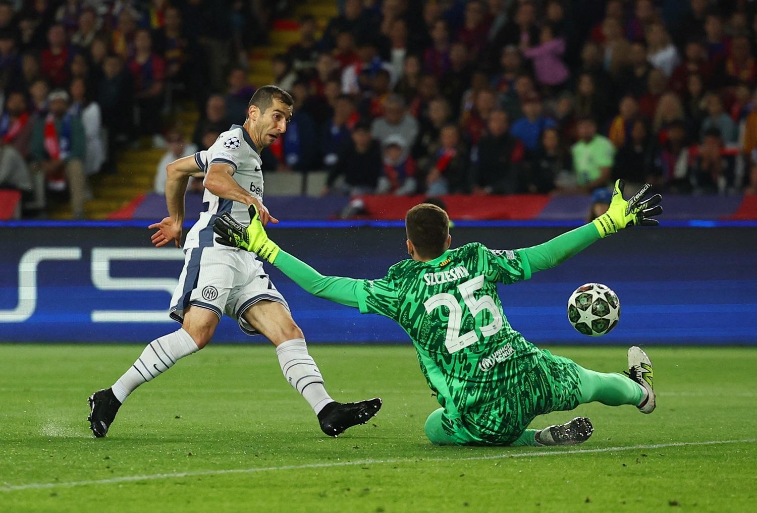 米希達利恩的入球被指越位在先無效。(路透社)