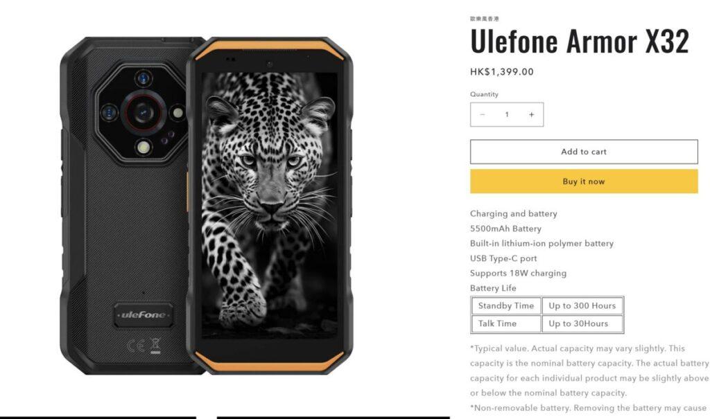 目前 Armor X32 已在香港開售,定價僅為$1,399,性價比極高。對於追求耐用性與特殊功能的用戶來說,這款手機無疑是一個值得考慮的選擇。