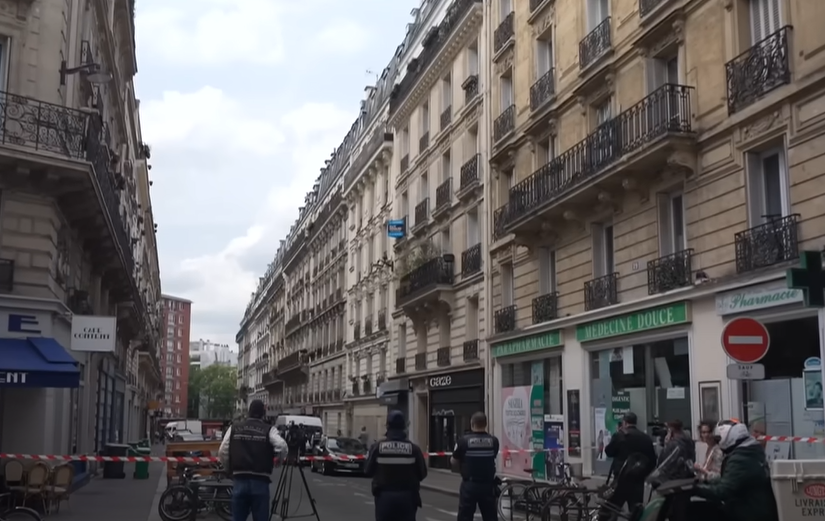 法國一名虛擬貨幣商的女兒和外孫於光天化日下,在巴黎街頭險遭綁架。(互聯網)