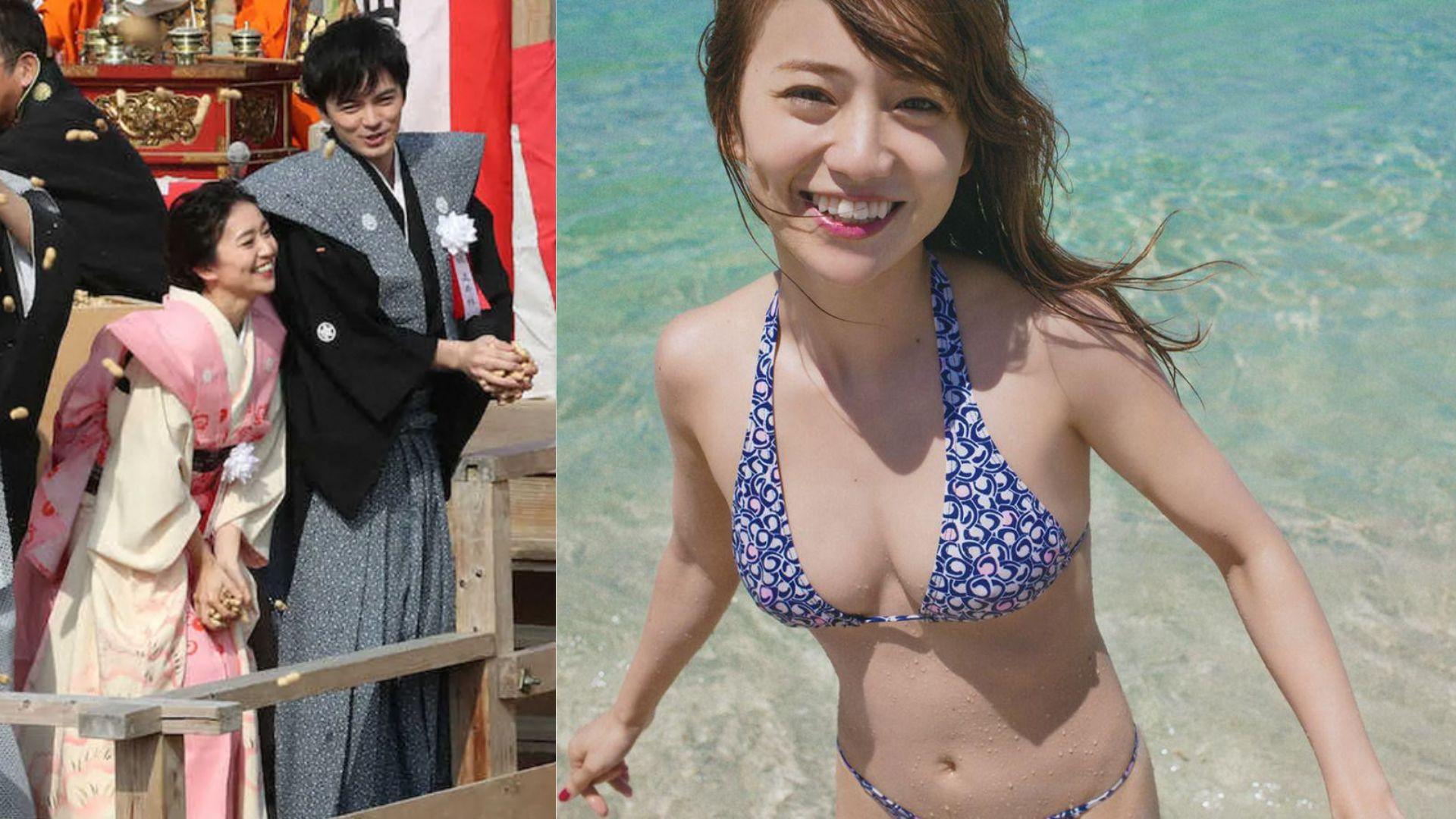 大島優子與林遣都結婚四年,今日宣布再度抱B。