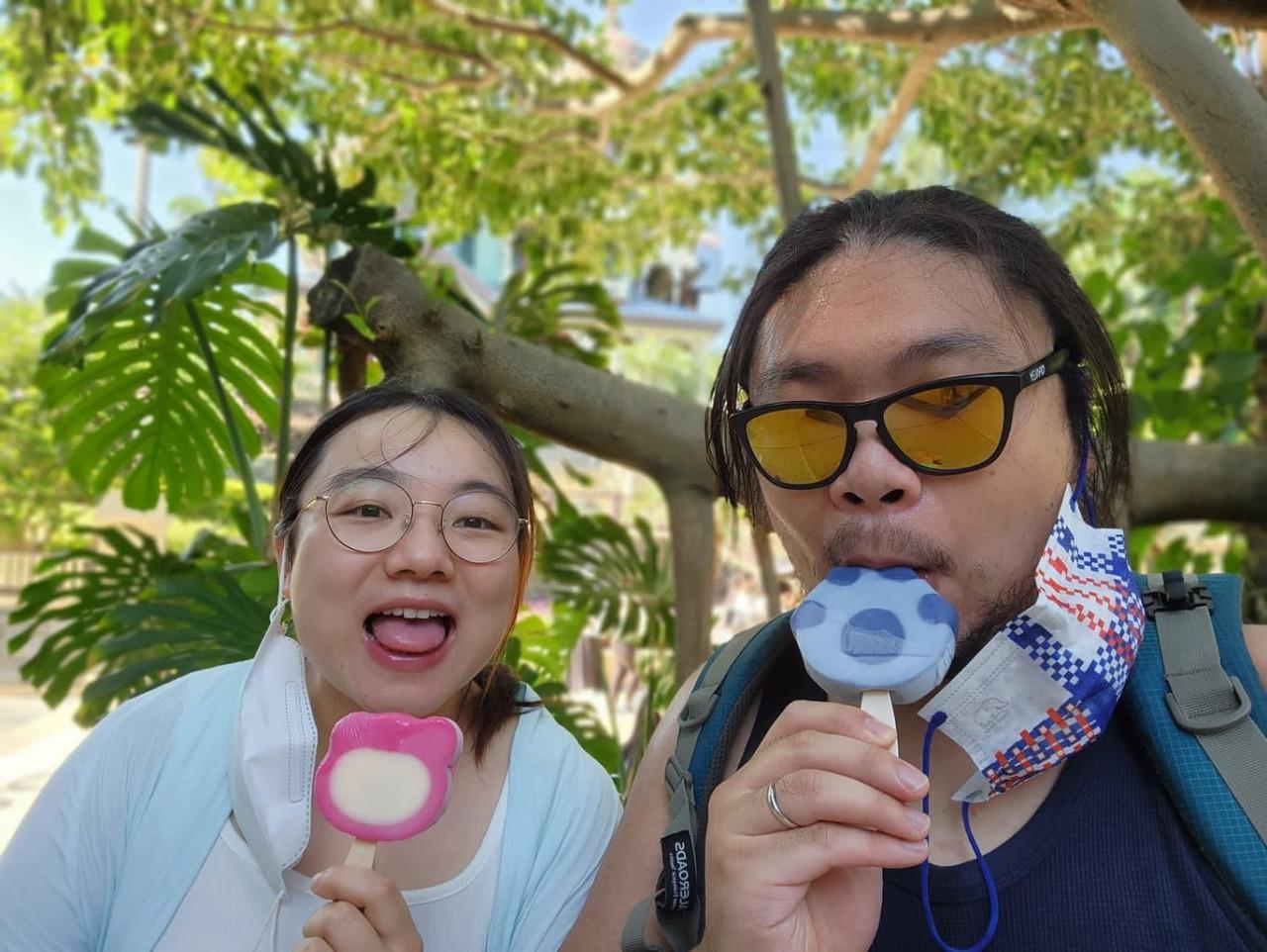 黃博與老公峰哥