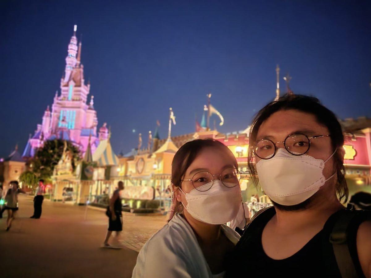 黃博與老公峰哥