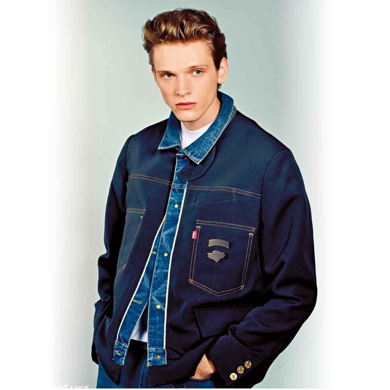Sacai與Levi’s聯名系列向占士甸致敬