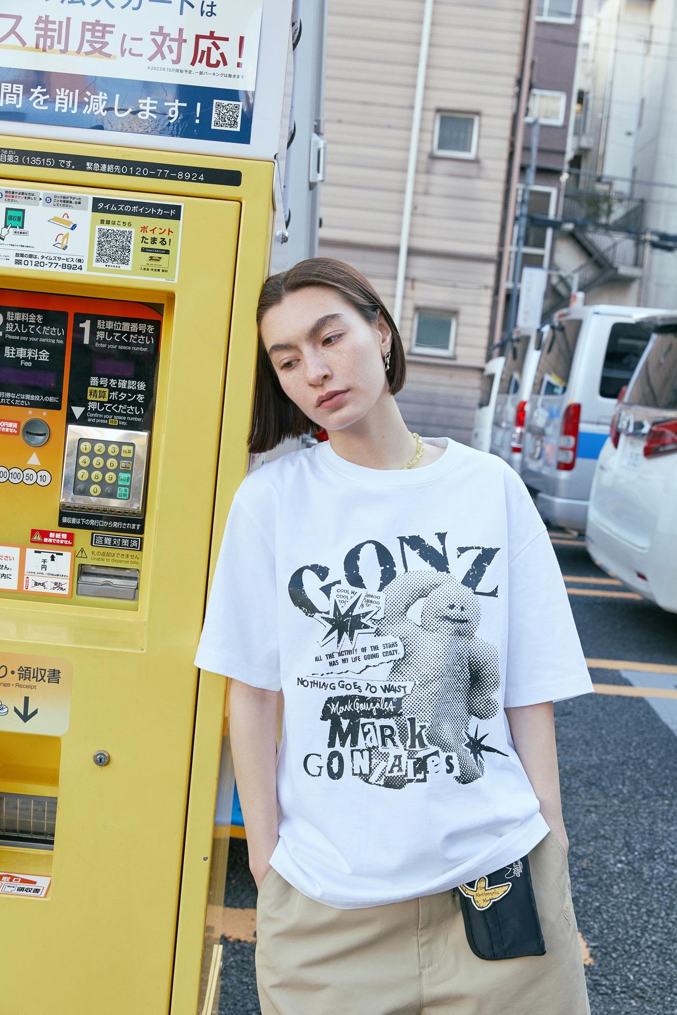 Mark Gonzales的設計,運用簡單線條與鮮明色彩,讓穿著者均可輕鬆駕馭街頭風格。