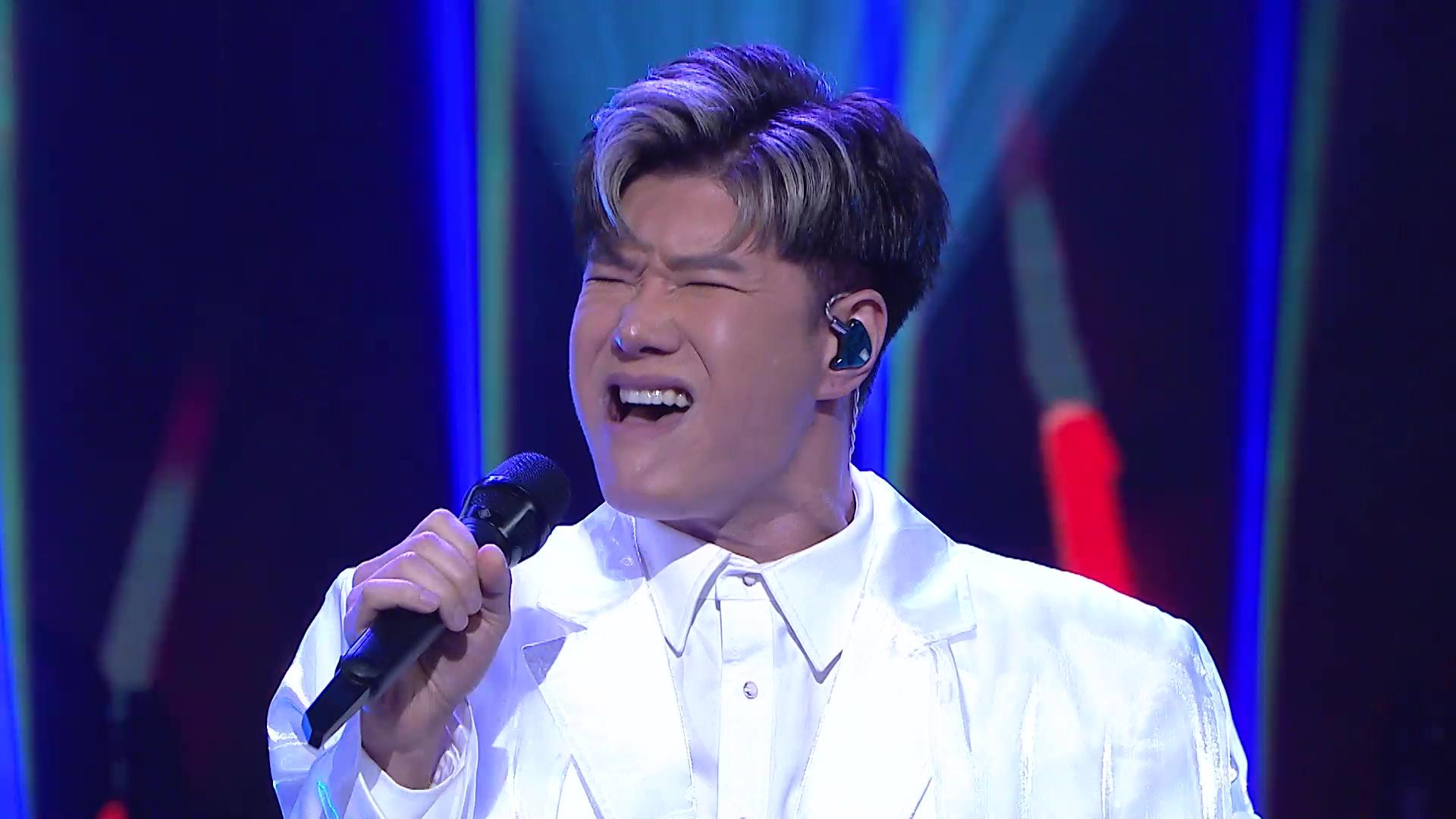 張與辰唱《餓狼傳說》唱到爆青筋。