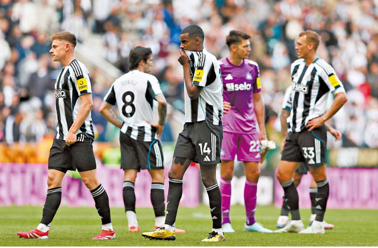 紐卡素要求突破。