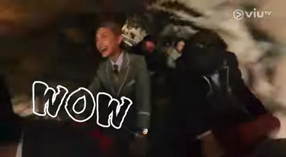 姜濤在驚恐狀態下挑戰機動遊戲