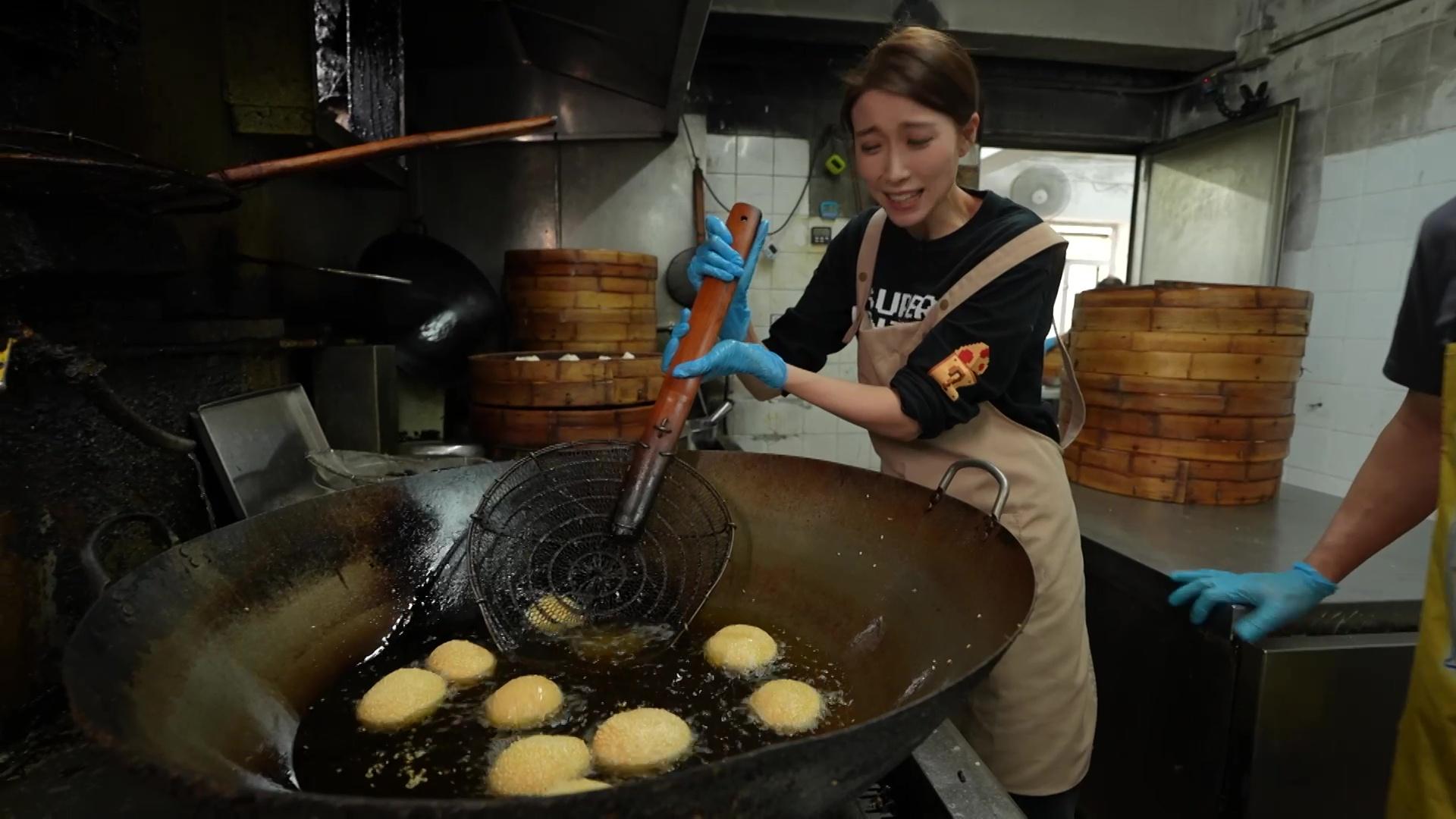 原來想啲煎堆唔好overcook都好有技巧。