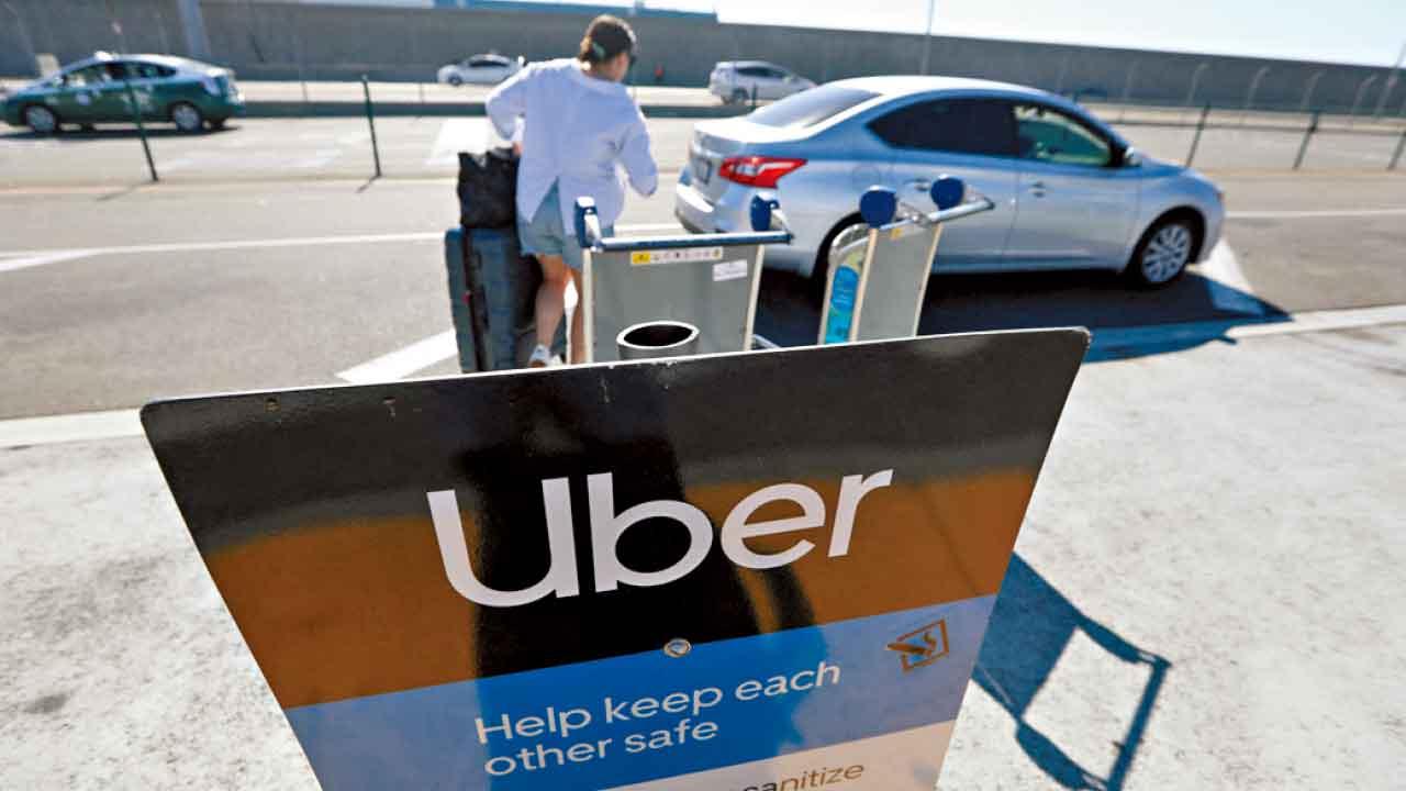 Uber等網約共乘服務為市場帶來巨額經濟效益。(資料圖片)