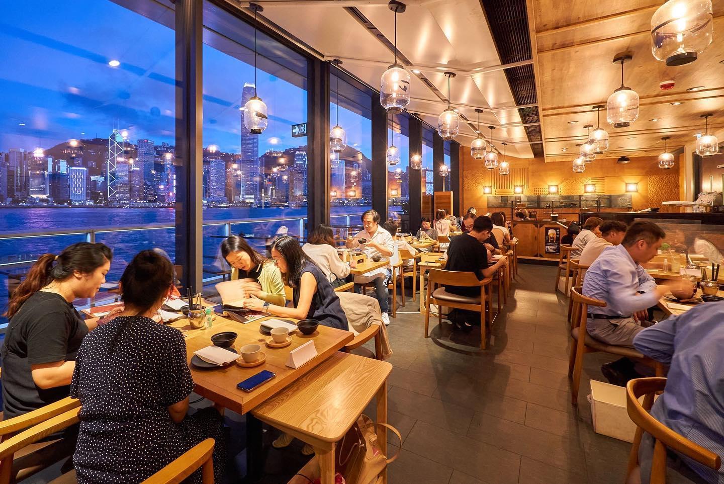 昔日餐廳坐擁優美海景。