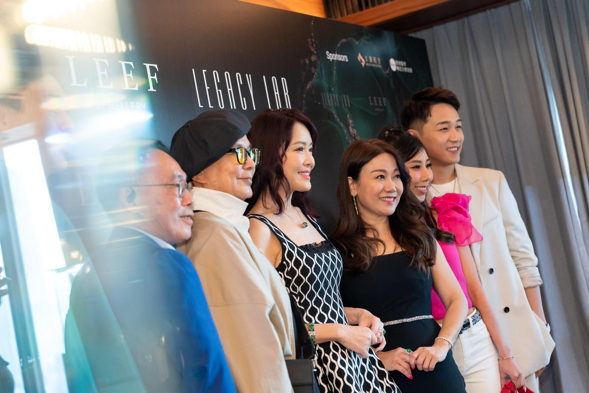 向海嵐為翡翠系列出席發布會。