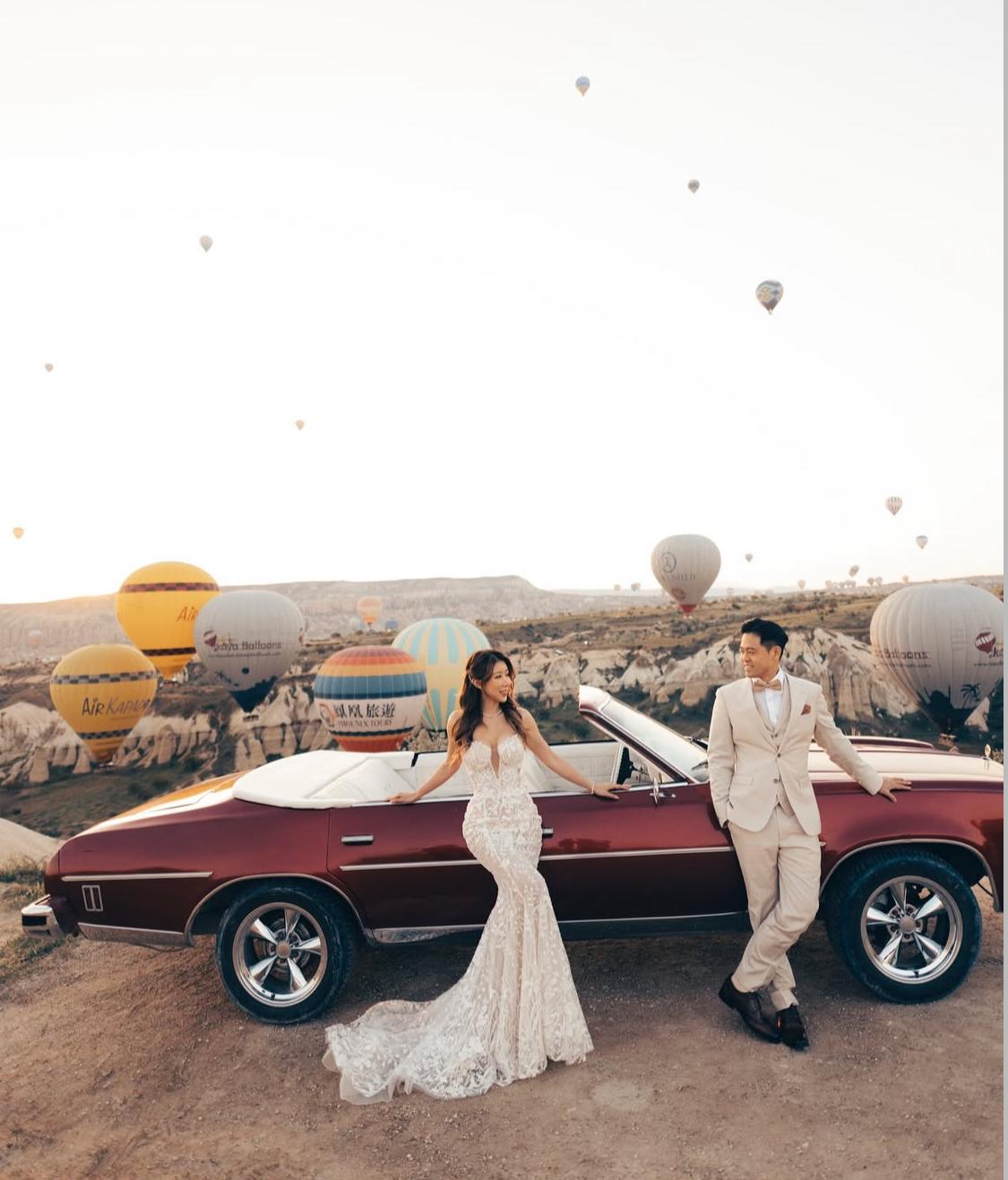 陳婉衡520宣布婚訊 大晒土耳其幸福婚照