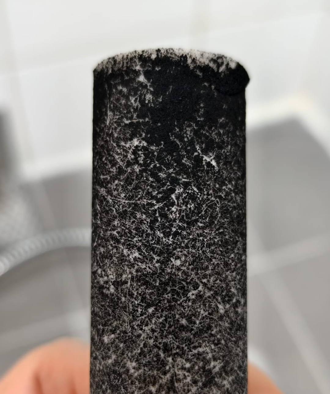 皇后山邨食水現不明黑點(FB群組圖片)