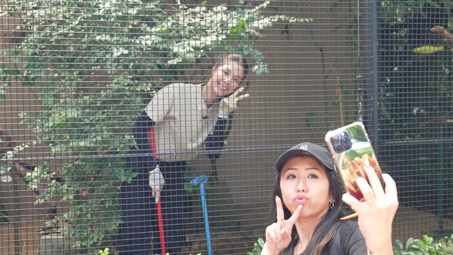 陳曉華亦有寓工作於娛樂,睇下佢玩得幾開心!