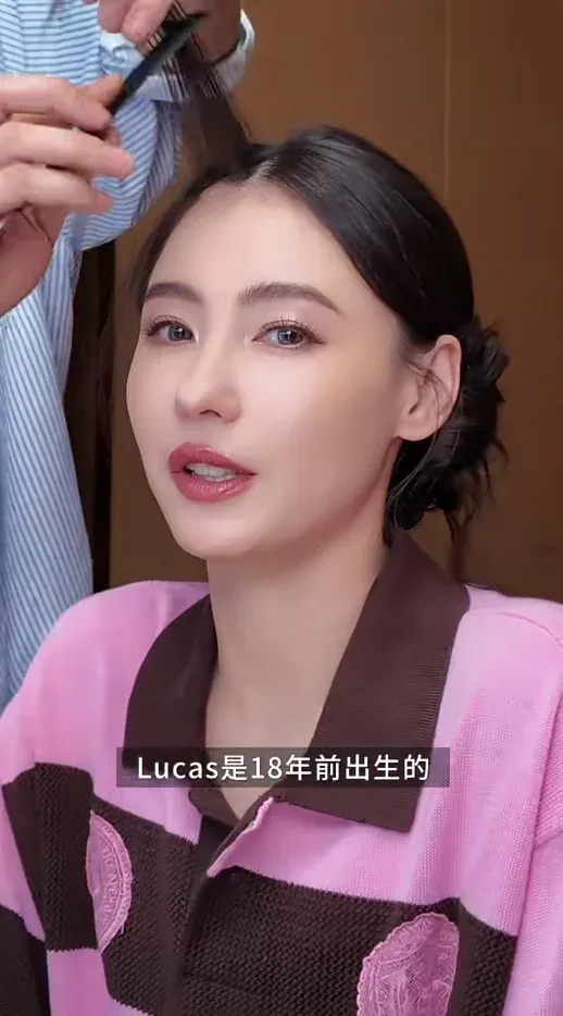 張柏芝表示「Lucas是18年前出生的,所以我應該是當了媽媽6000多天」。(小紅書@張柏芝)