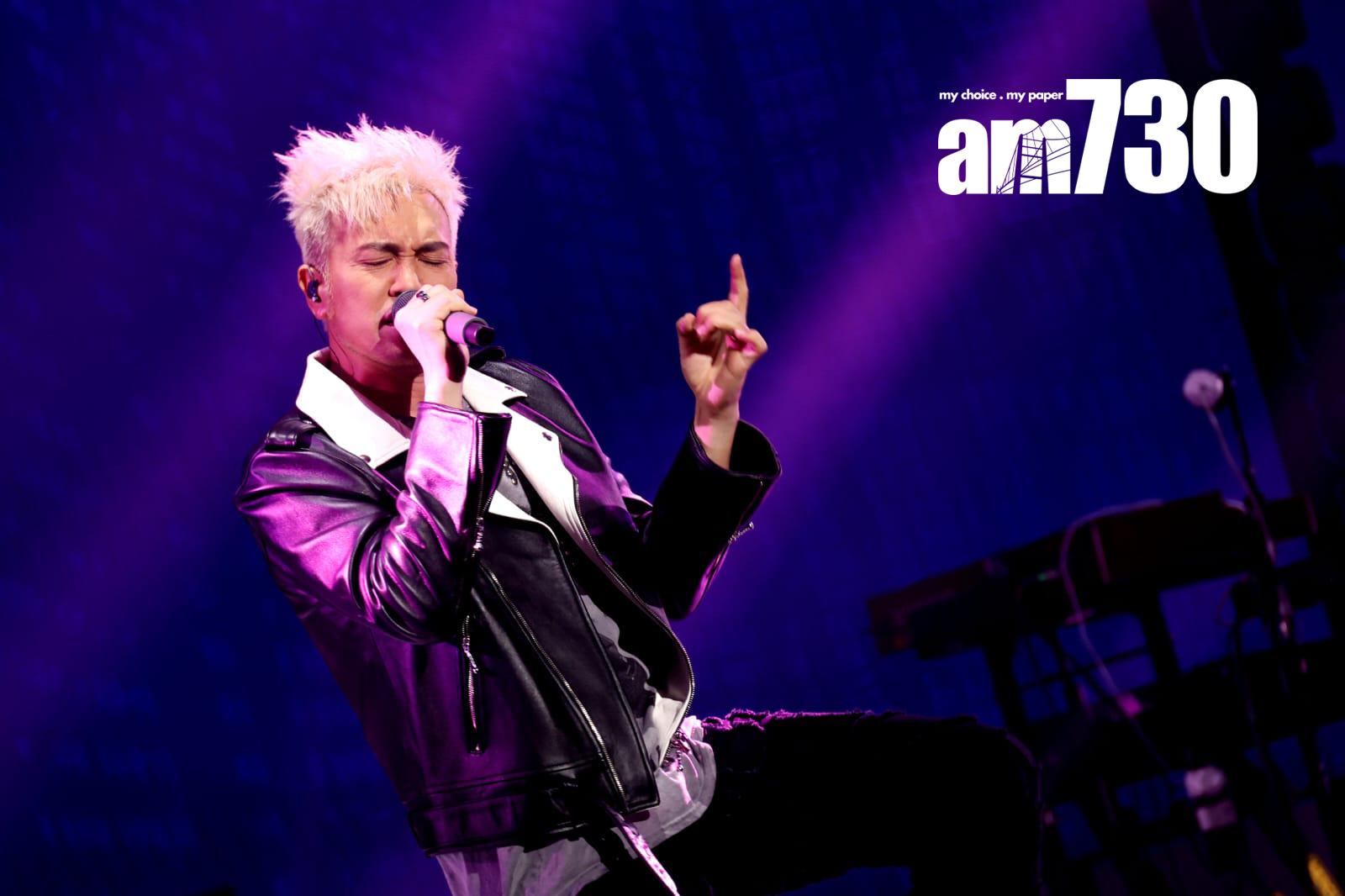 Tim唱得超肉緊。(林俊源攝)