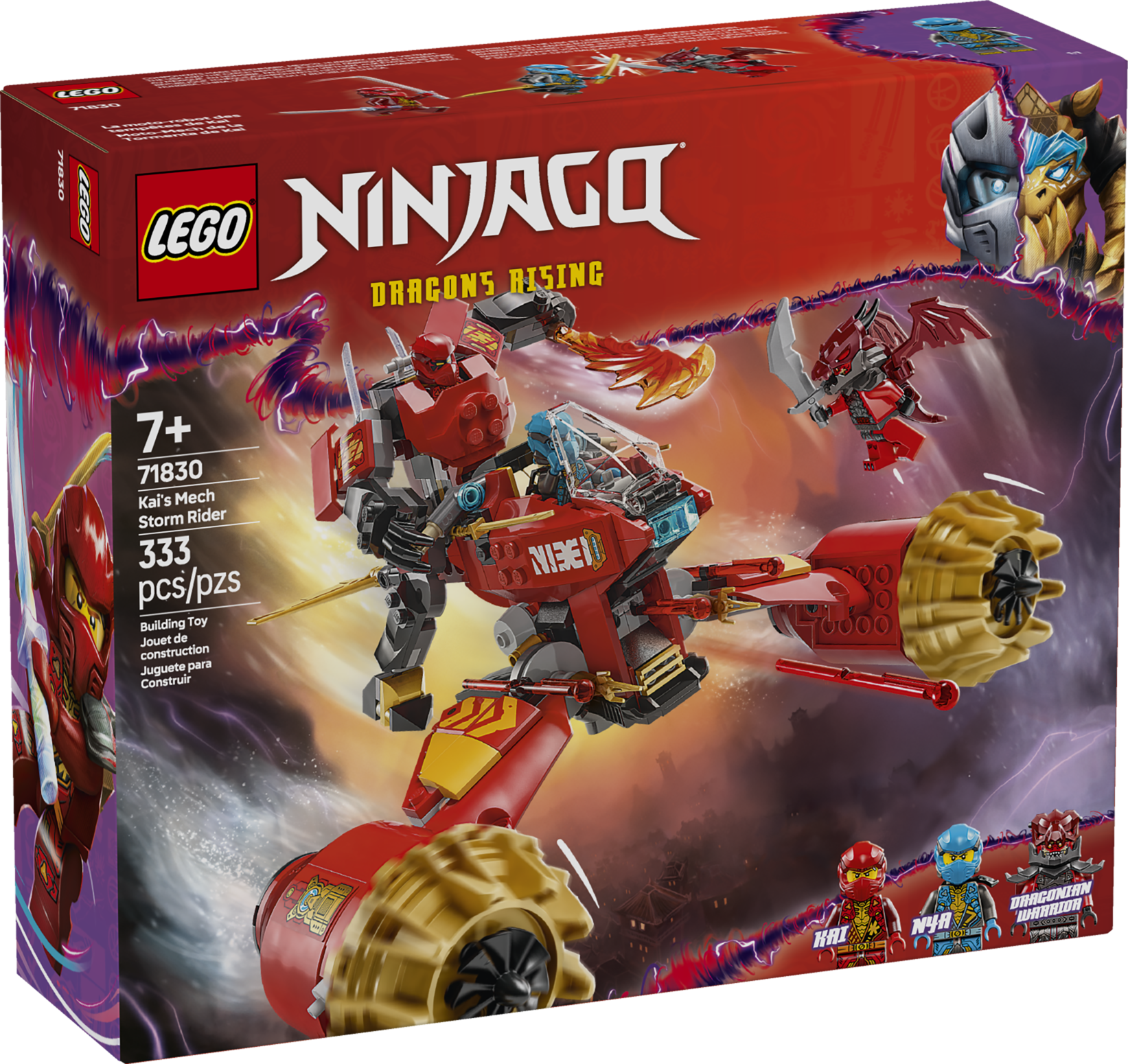 LEGO® NINJAGO® 赤地的機械人風暴騎士