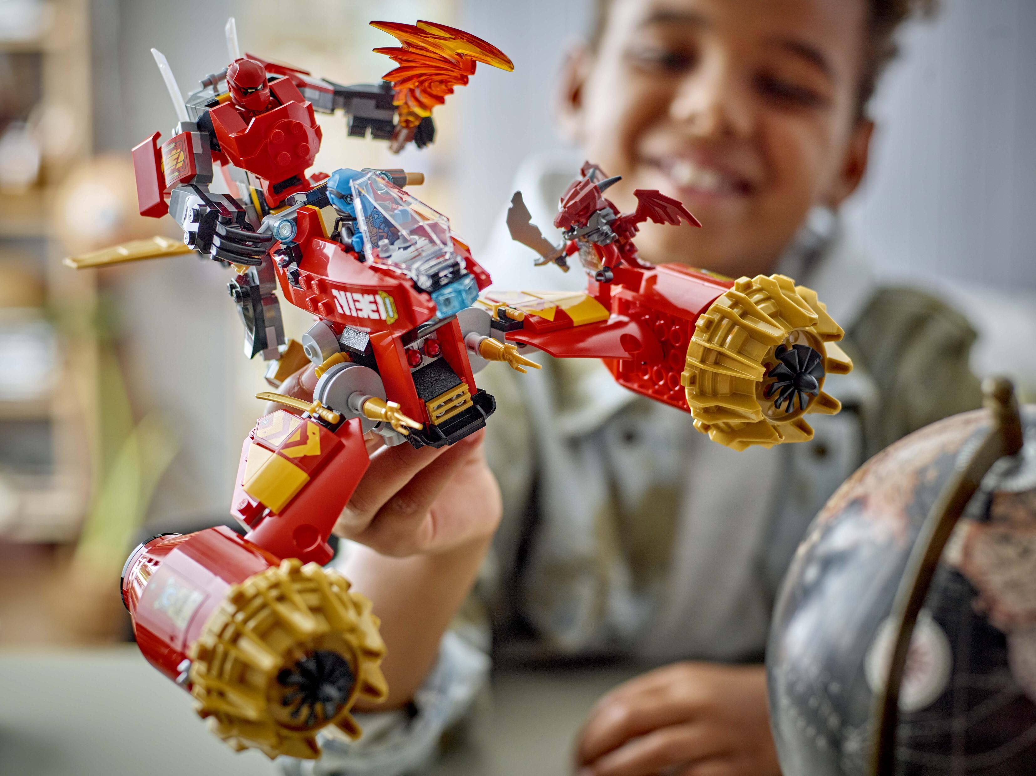 LEGO® NINJAGO® 赤地的機械人風暴騎士