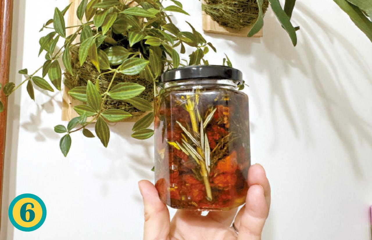 香草油浸半乾小番茄