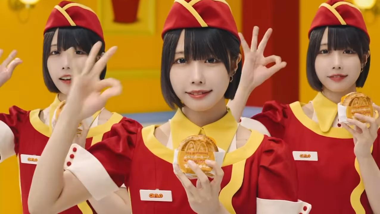 ano去年為香港麥當勞拍廣告,在本地提升不少知名度。