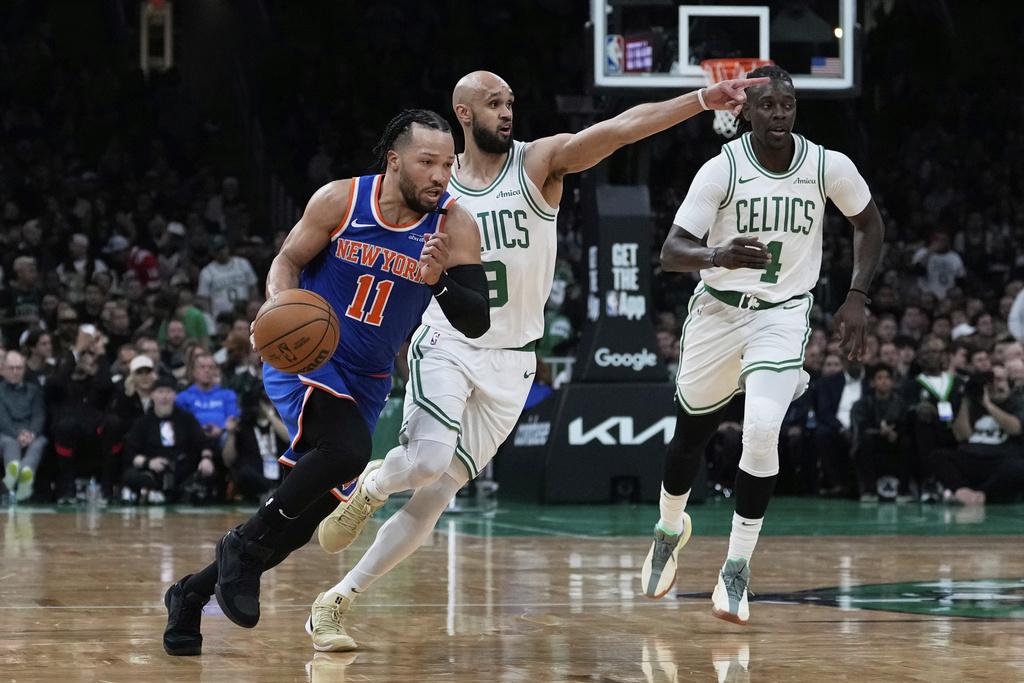 紐約人加時首戰反勝塞爾特人。