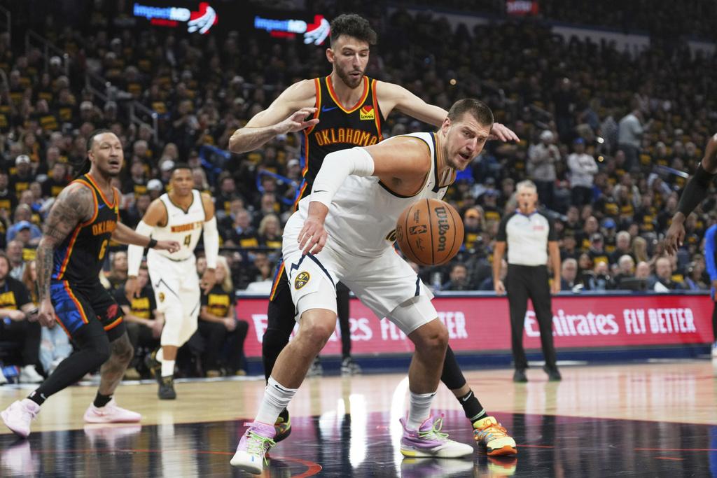 雷霆149:106擊敗金塊。(美聯社)