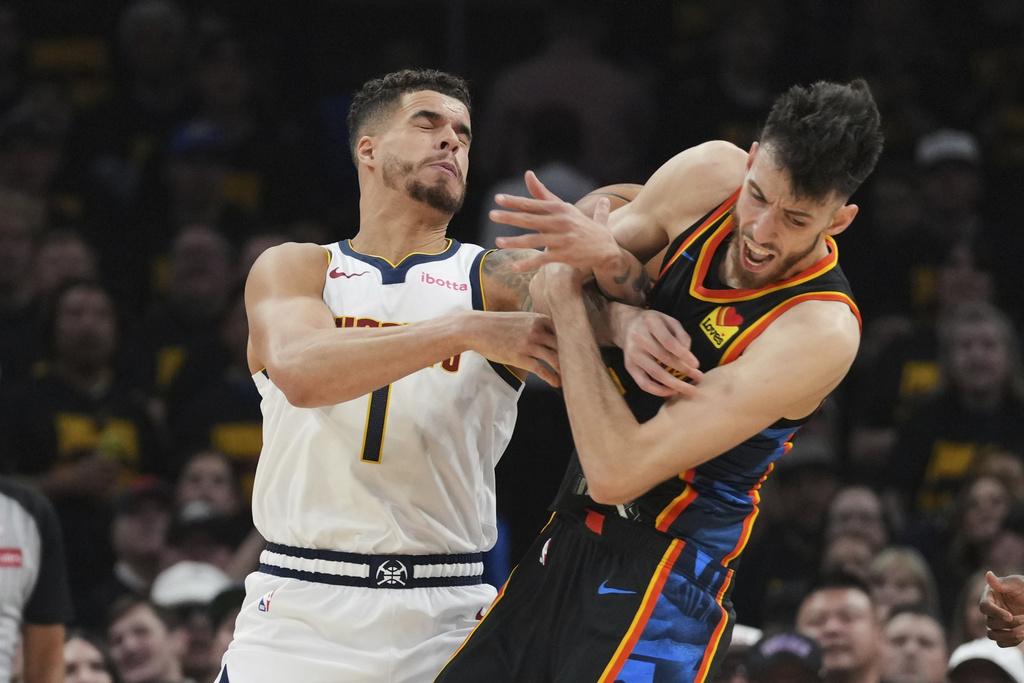 雷霆149:106擊敗金塊。(美聯社)