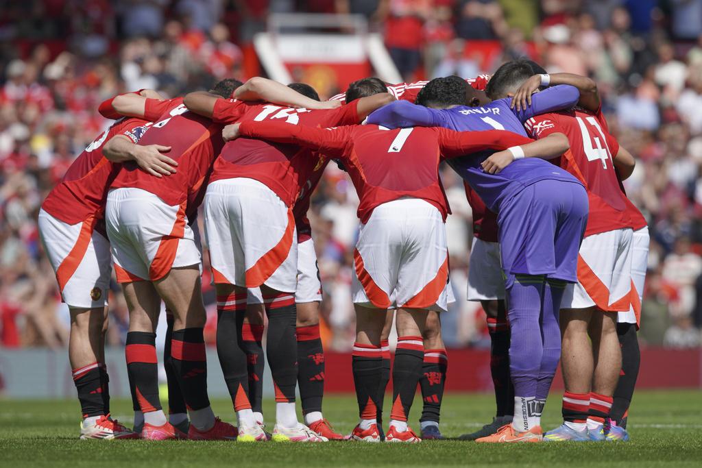 曼聯將在5月22日凌晨3時與熱刺爭歐霸盃冠軍。(美聯社)